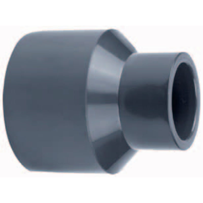 PVC verloopsok 63/75 x 50mm PN16, PVC Hulpstuk bij Vijvercentrum