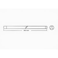 Filtreau 40 Watt - T5 - Witte fitting - lengte 843mm - UVC Vervangingslamp - productfoto, miniatuur 1