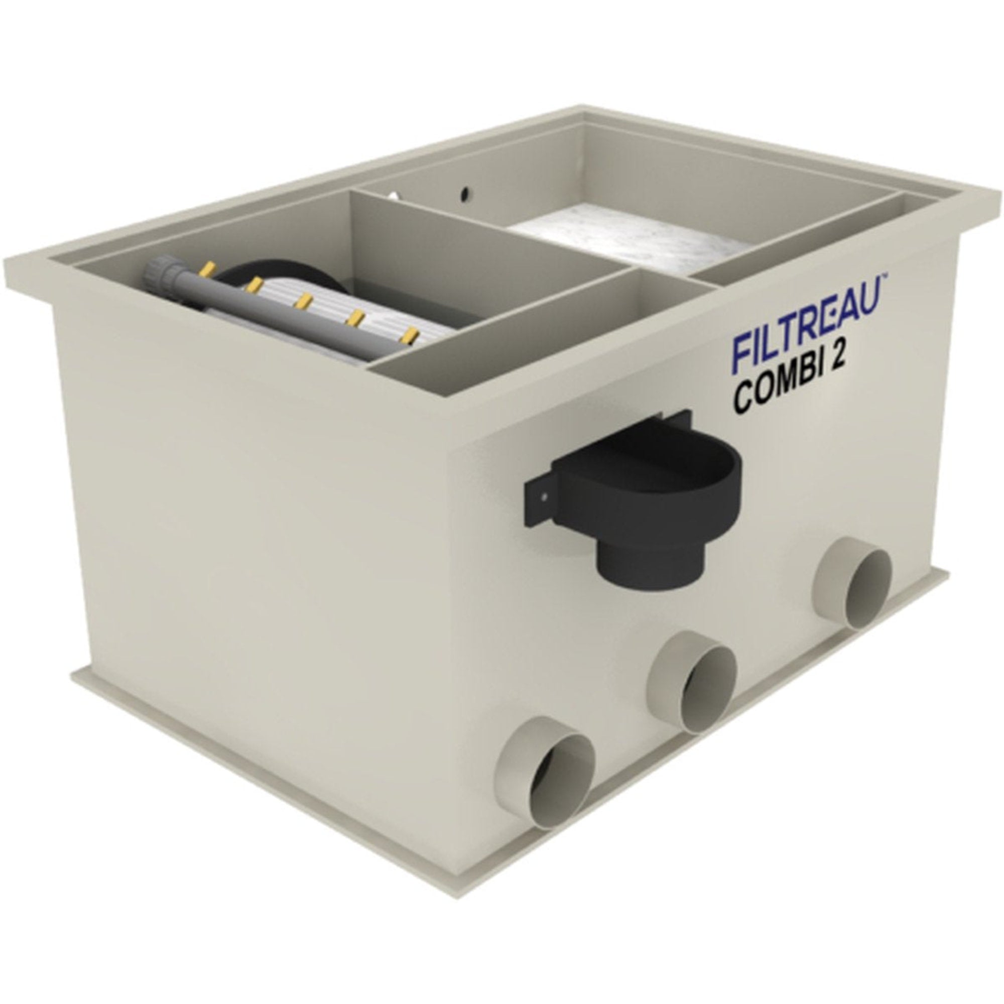 Filtreau Filtreau Combi-2 Gravity (moving-bed) incl. UVC / incl. spoelpomp - productfoto