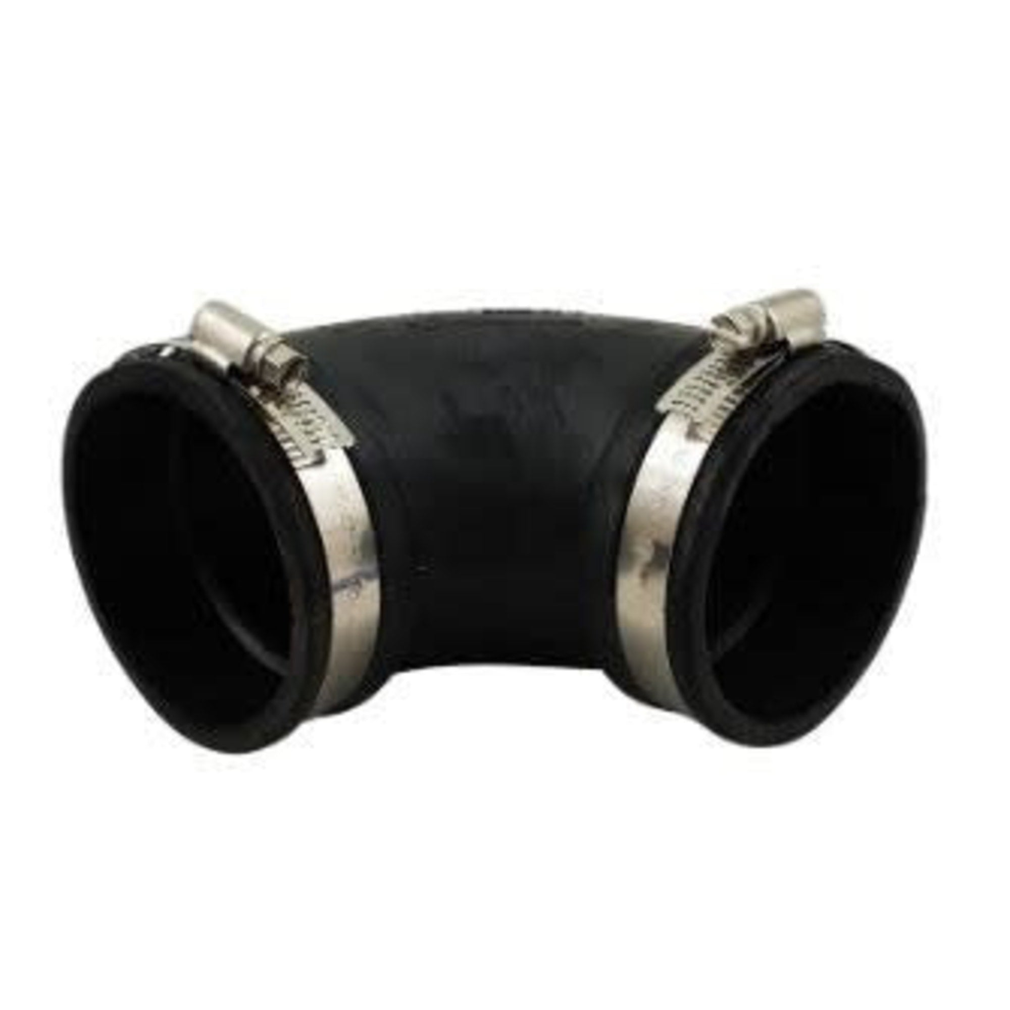 Air Aqua flexibele rubber bocht 90 graden 75 mm EPDM