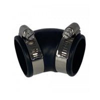 Flexibele rubber bocht (45°) 40mm, miniatuur 1