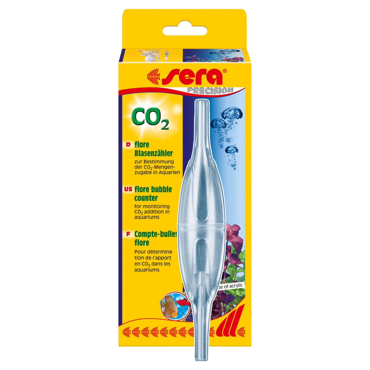 flore CO2 blaasjesteller