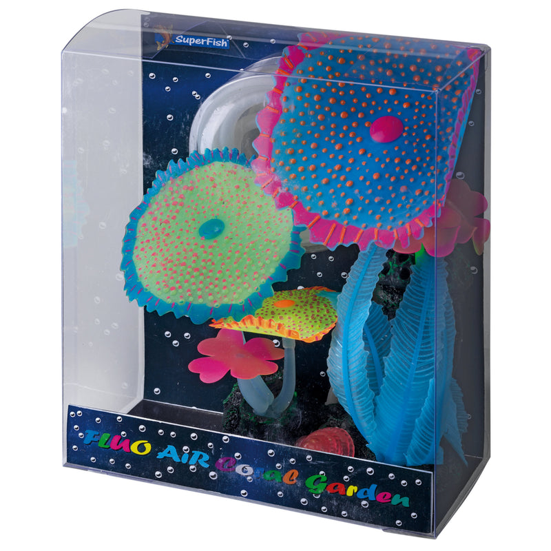 Fluo Air Coral Garden Blauw, Aquarium bij Vijvercentrum