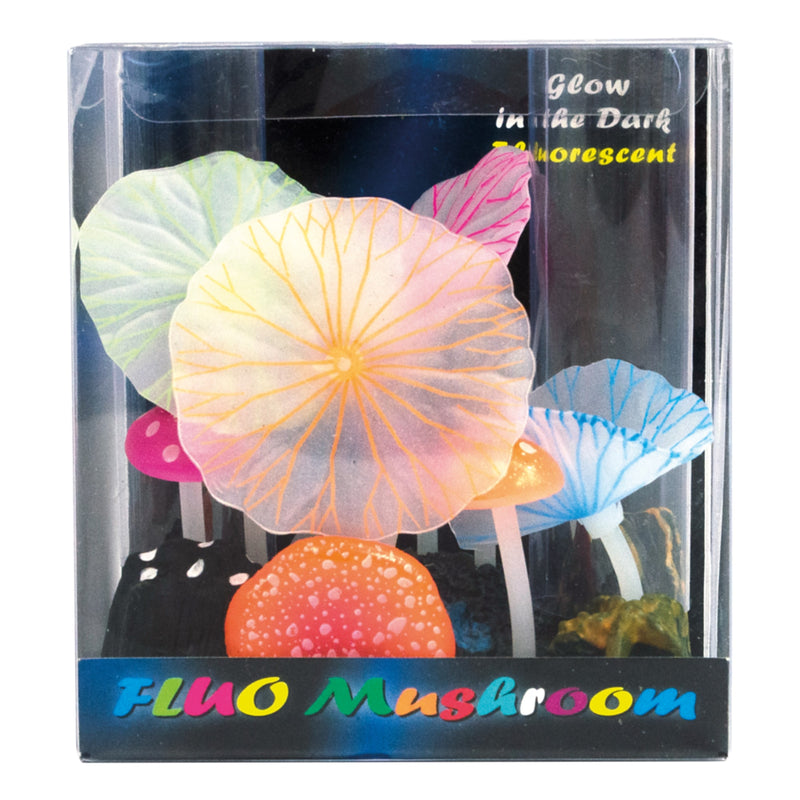 Fluo Mushroom, Aquarium Decoratie bij Vijvercentrum