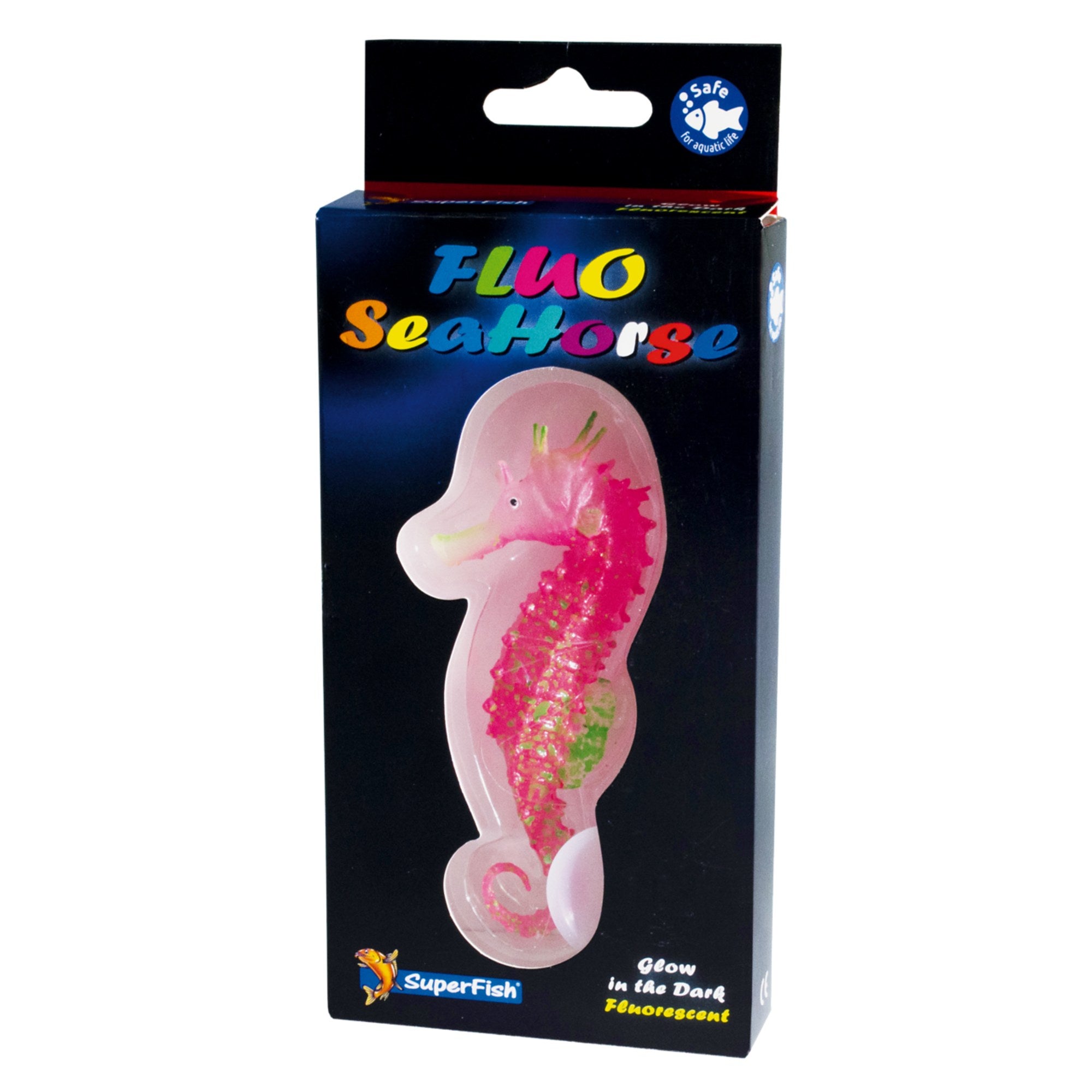 Fluo Seahorse Rood