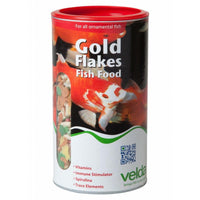 Velda Gold Flakes Fish Food 2.500 ml in cilindrische verpakking, miniatuur 1