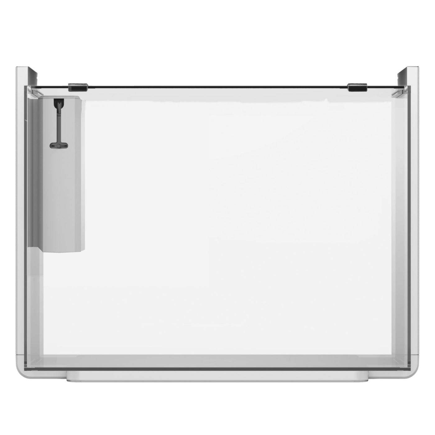 Home 110 Glasbak En Voet Zwart