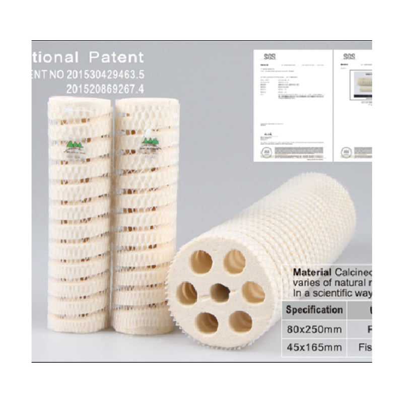 Mountain Tree Lotus Root Bacteria House II doos a 15 stuks 25 x 8 cm - productfoto, Vijverbacterie bij Vijvercentrum