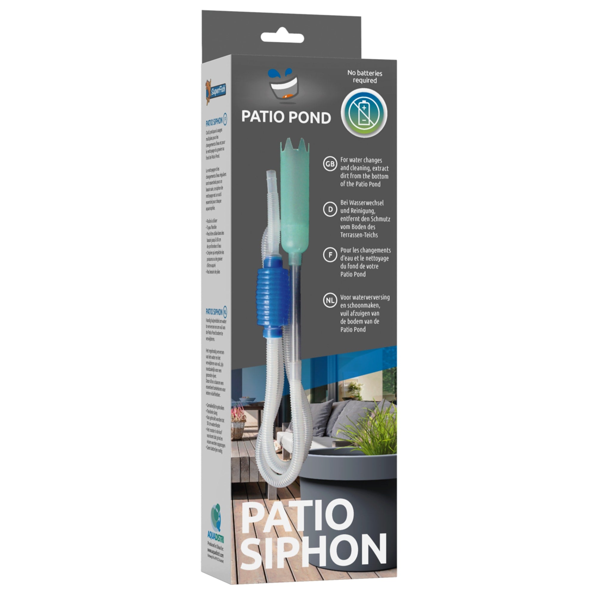 Patio Pond Siphon