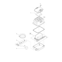 Pontec Vervang membraan set PondoAir 3600 - productfoto, miniatuur 1