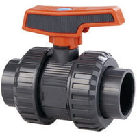 PVC ball valve Teflon EPDM D25, miniatuur 1