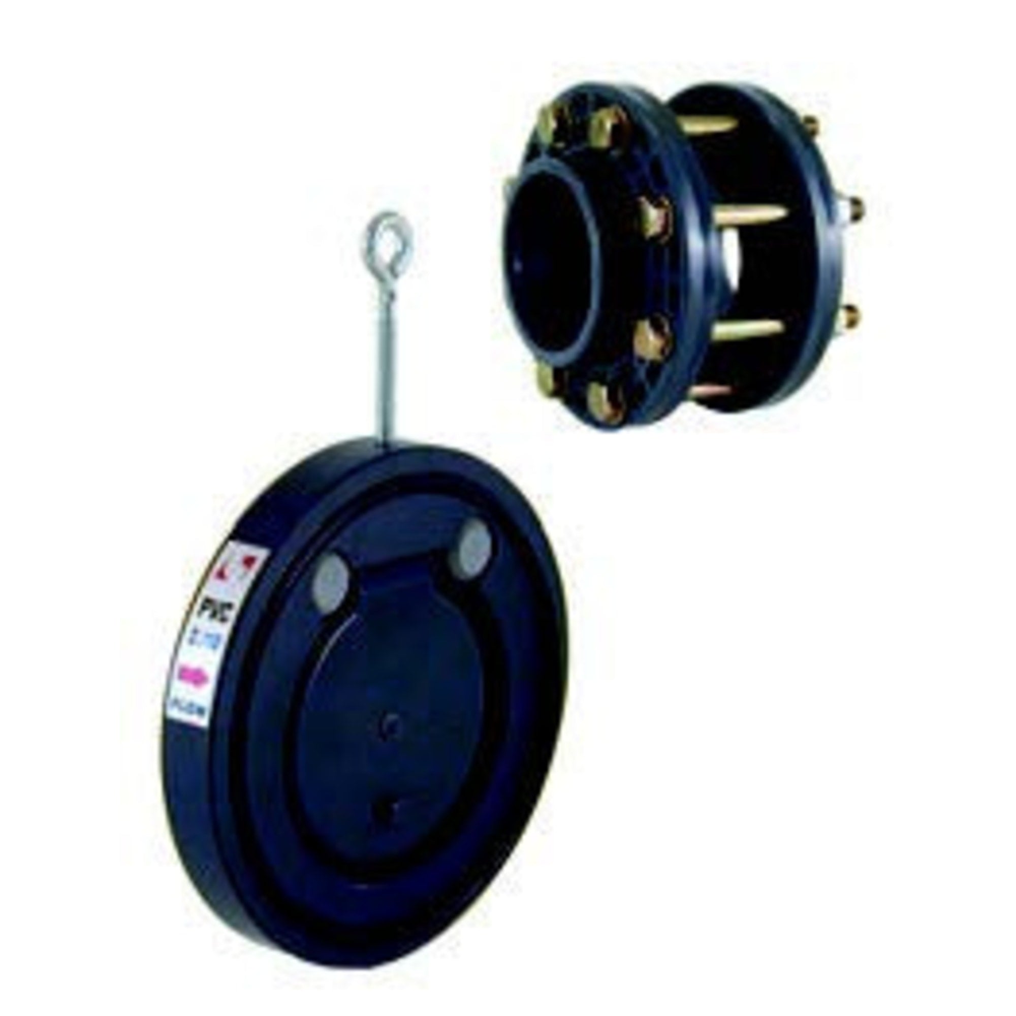 Cepex PVC terugslagklep 63 mm met montageset
