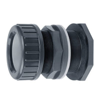 VDL PVC wanddoorvoer met klemmoer 20 mm x 3/4 inch, miniatuur 1