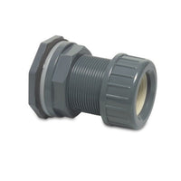 VDL PVC wanddoorvoer met klemmoer 32 mm x 1 1/4 inch, miniatuur 1