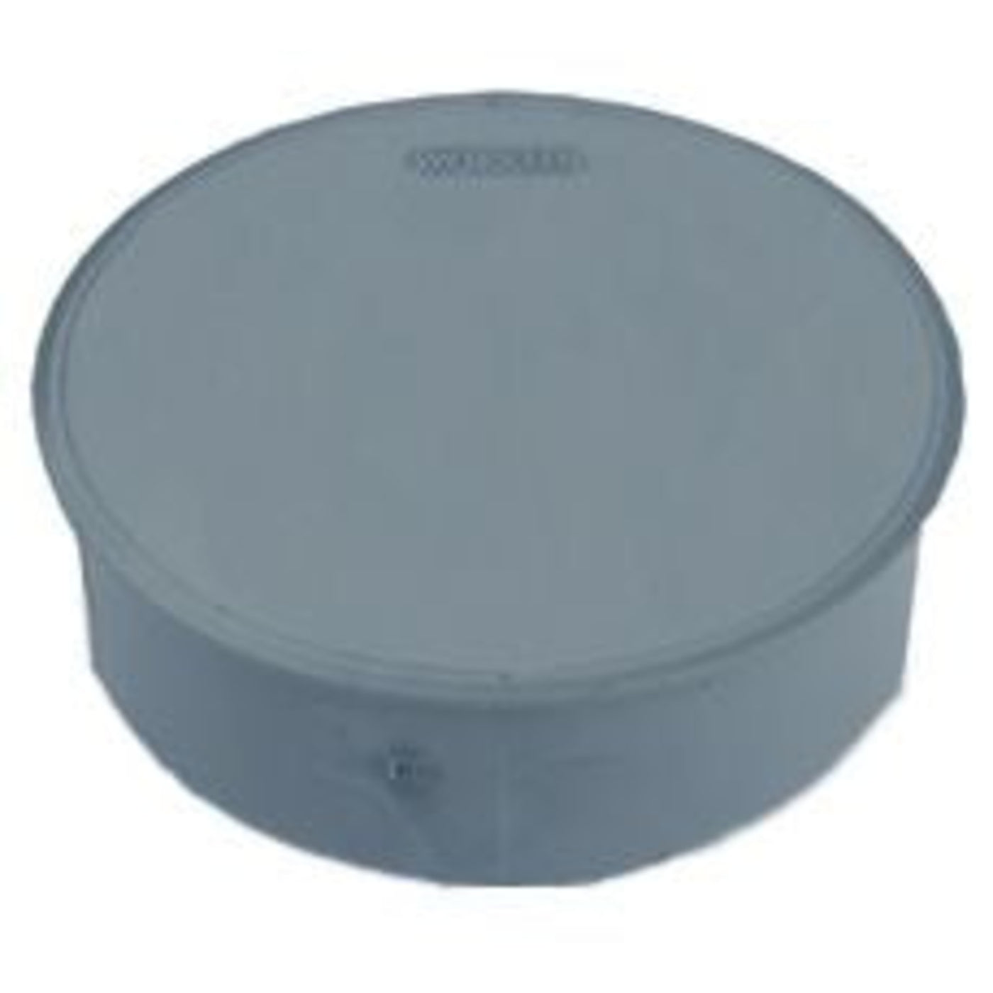 Wavin PVC kap voor spie-eind 160 mm grijs