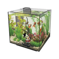 SuperFish QubiQ 30 zwart 30 liter aquarium met filter, miniatuur 1