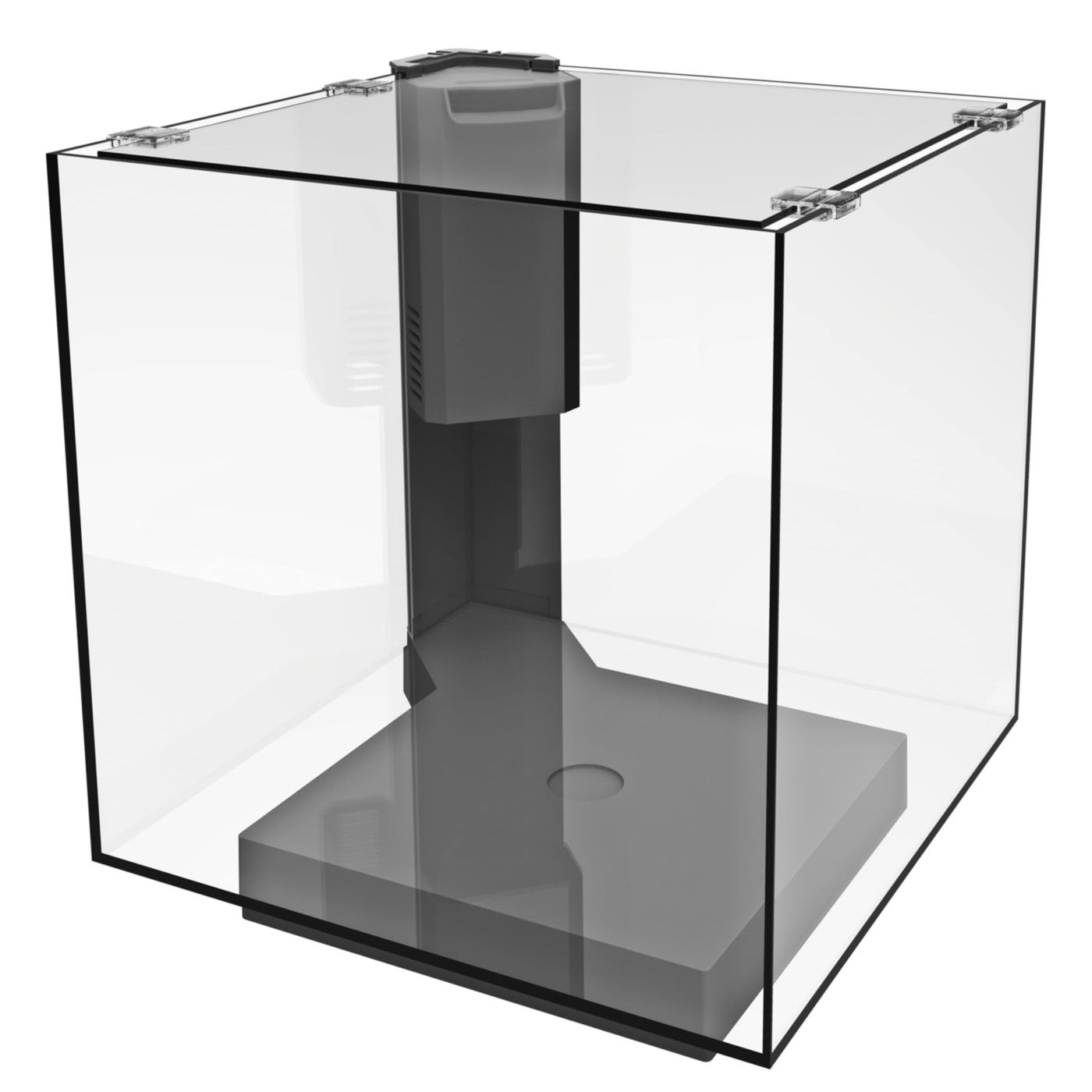 SuperFish QubiQ 60 zwart los aquarium met voet