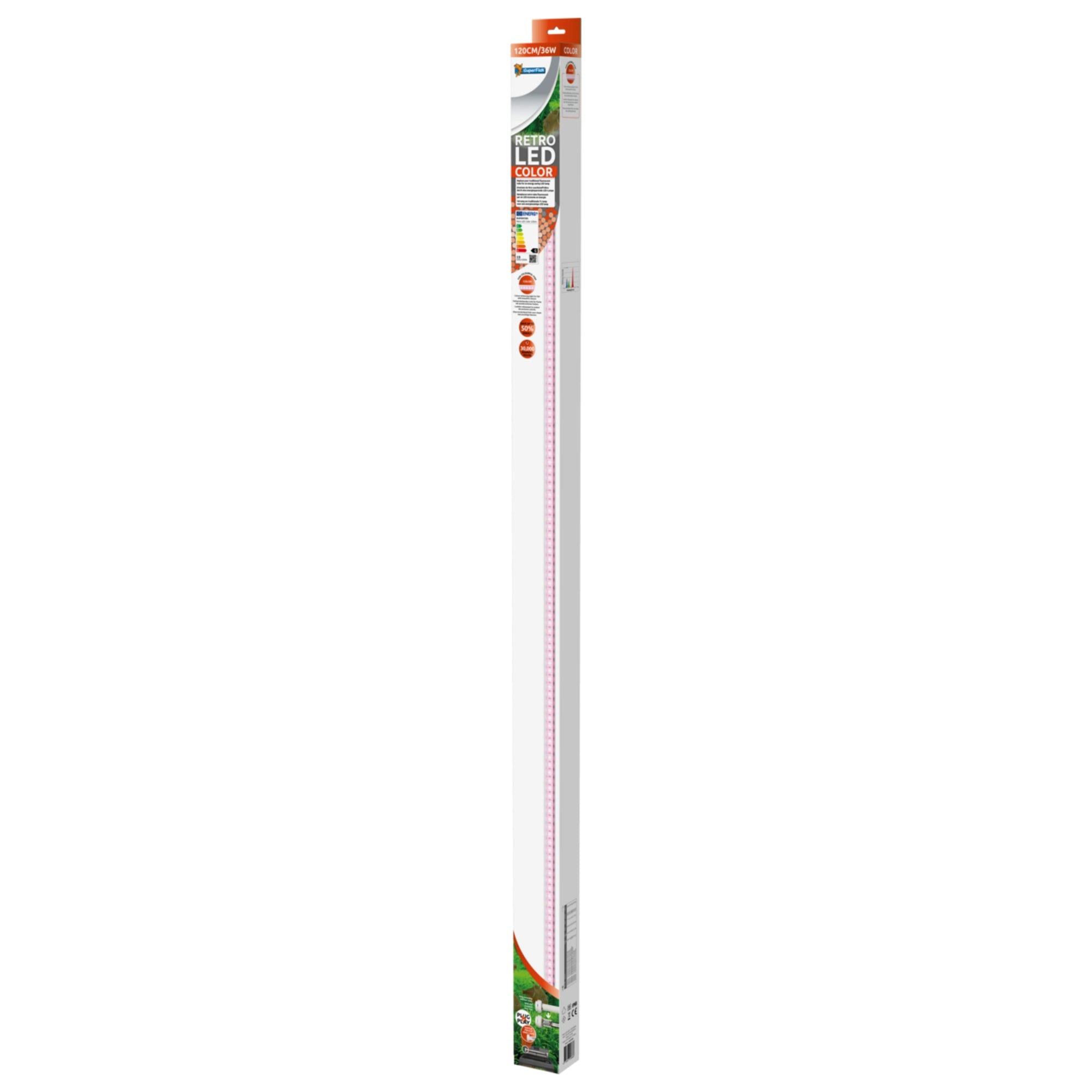 Retro Led Color T8&Jt5 120cm/36w