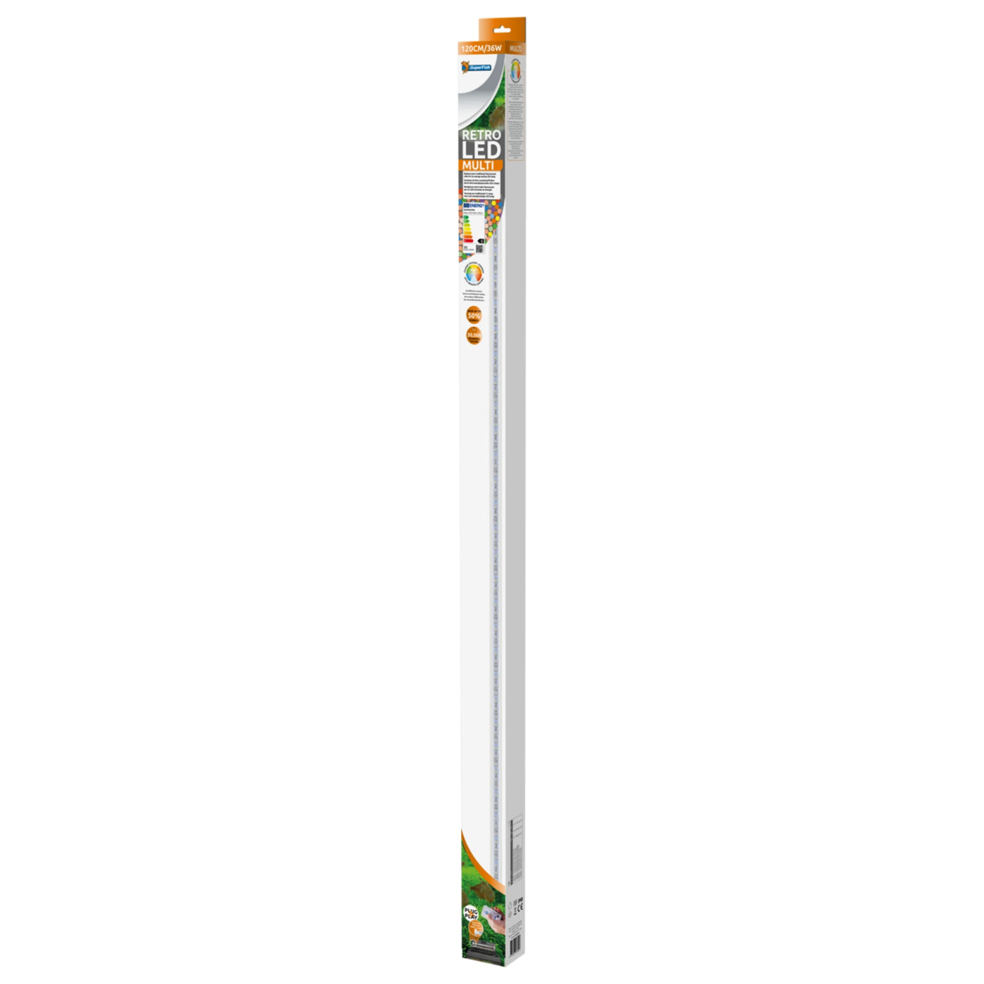Retro Led Multi T8&Jt5 120cm/36w