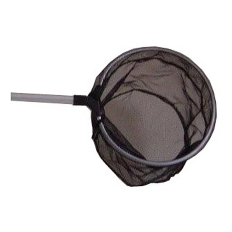 schepnet grof Round 25 cm Black Alu 120 B - 93 cm handle, Schepnet bij Vijvercentrum