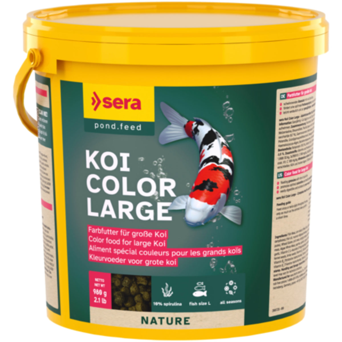 Sera Koi Color Large 3.8 L - 980 gr - productfoto