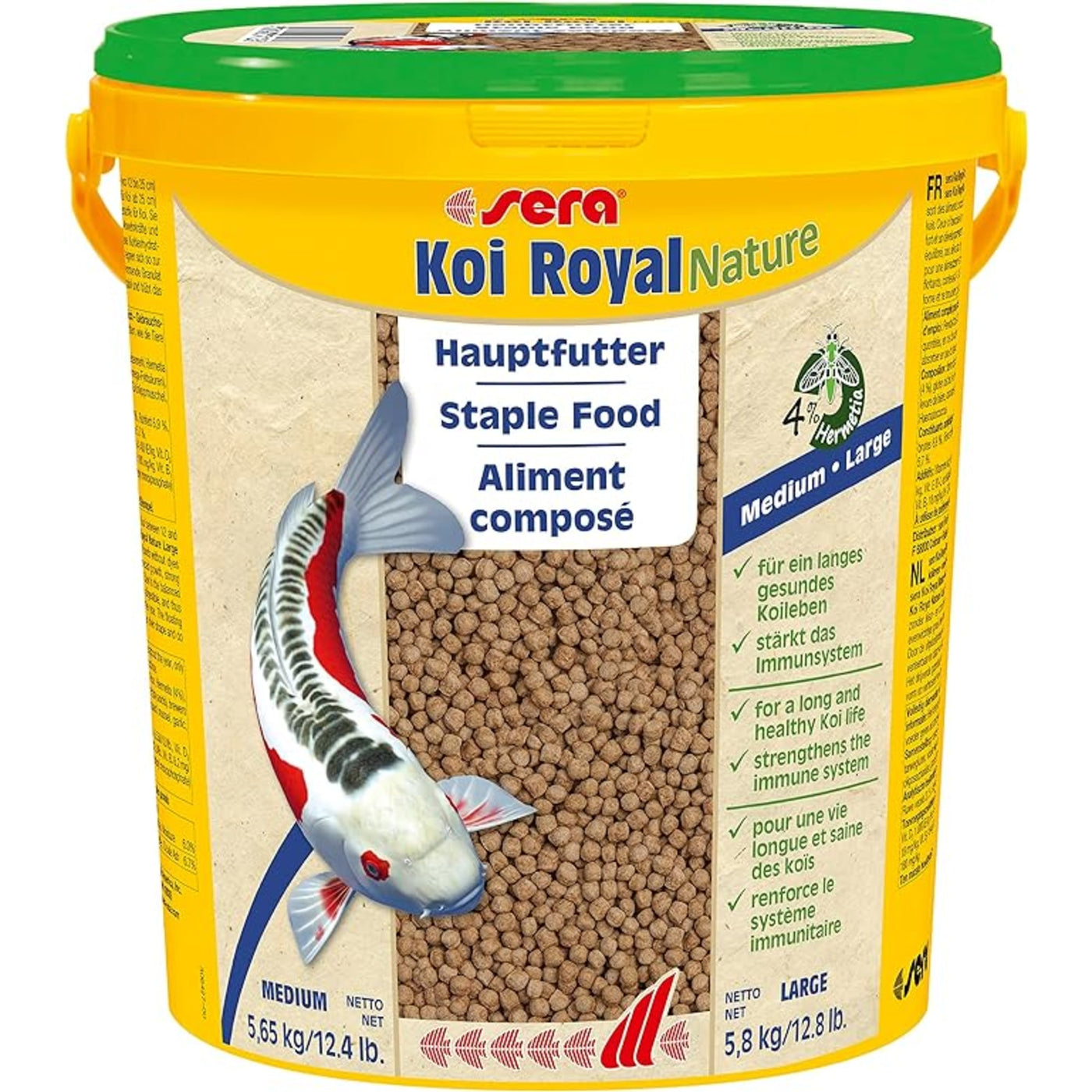 Sera Koi Royal Medium 21 L - 5.65 kg - productfoto