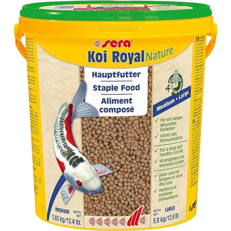 Sera Koi Royal Medium 21 L - 5.65 kg - productfoto, Koivoer Basis bij Vijvercentrum