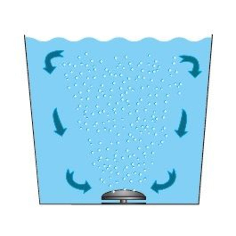 Spindrifter vijverbeluchter Pond Aerator met RVS voet, Vijver Accessoire bij Vijvercentrum