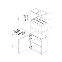 StyleLine 125 Deur zwart, miniatuur 1