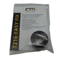 T216 Easy Fix Vulkaniserende Tape Zwart 25mm x 3 mtr, miniatuur 1