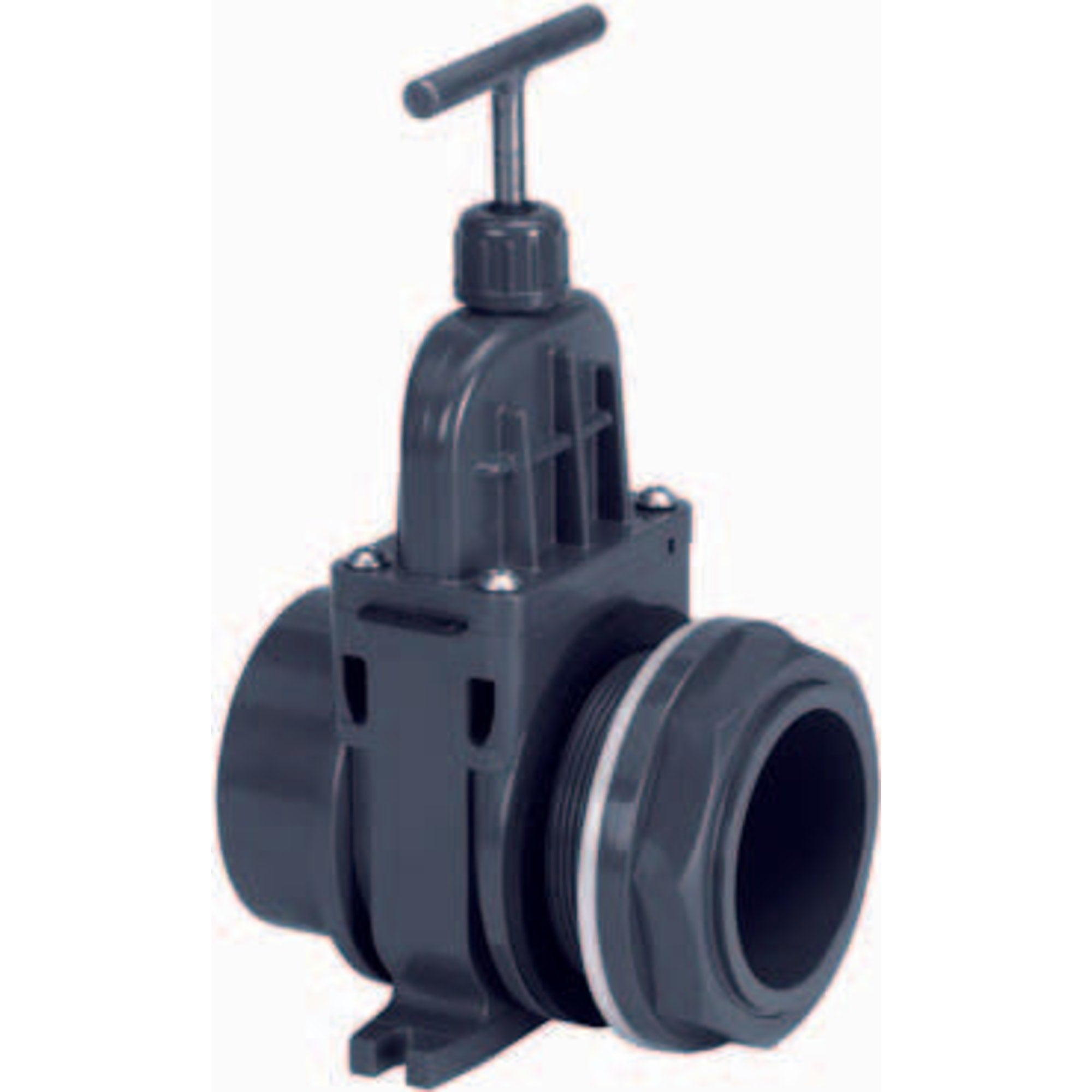 VDL schuifafsluiter 50mm met doorvoer