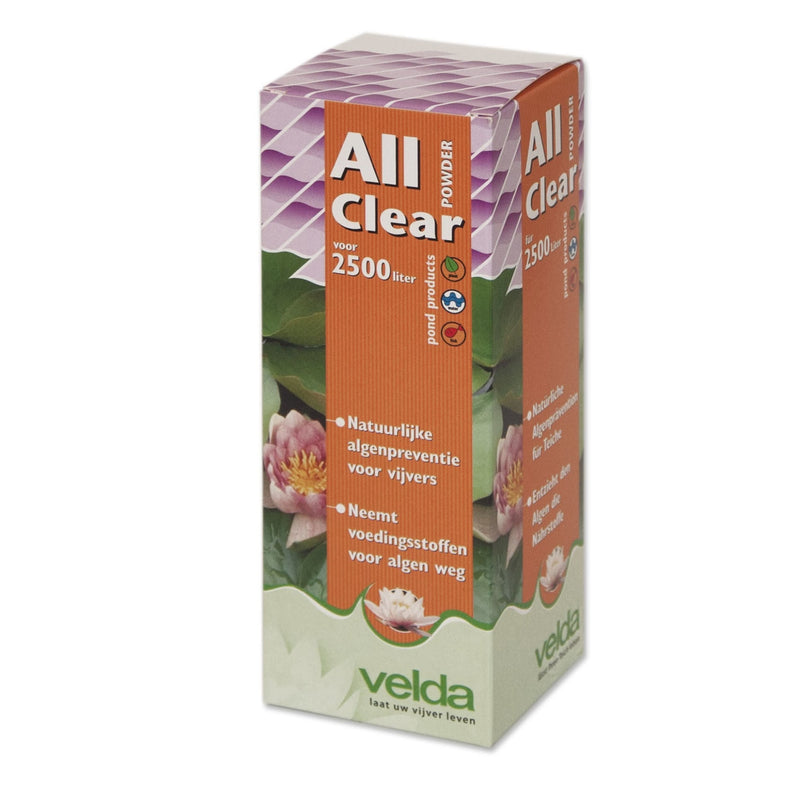 Velda All Clear Powder - 250 Gram - productfoto, Waterverbeteraar bij Vijvercentrum