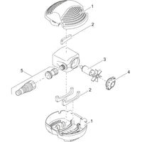 Verv. rotor cpl. ASE 2500 gemagnetiseerd, miniatuur 1