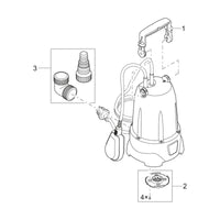 Vervang handgreep Drain 6000, miniatuur 1