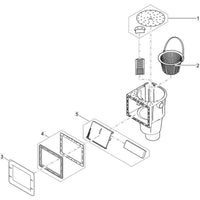 Vervanging deksel set ProfiSkim Wall, miniatuur 1