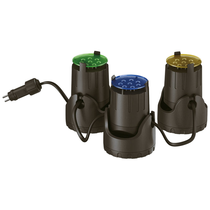 Vijver led light 3 x 3 Watt, Vijververlichting bij Vijvercentrum