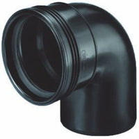 PP bocht 88,5° 110mm manchet/spie, miniatuur 1