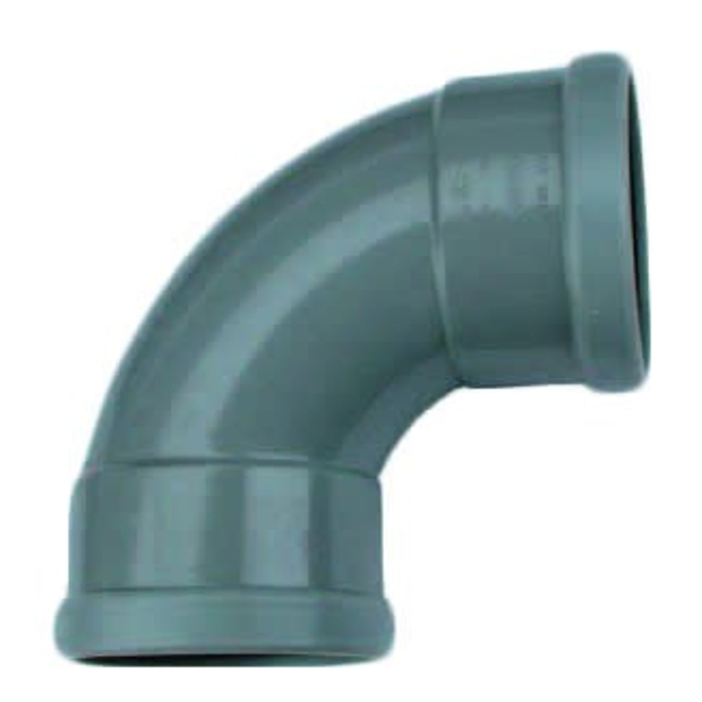Wavin PVC Bocht 88° manchet - 2 x mof 110 mm - productfoto