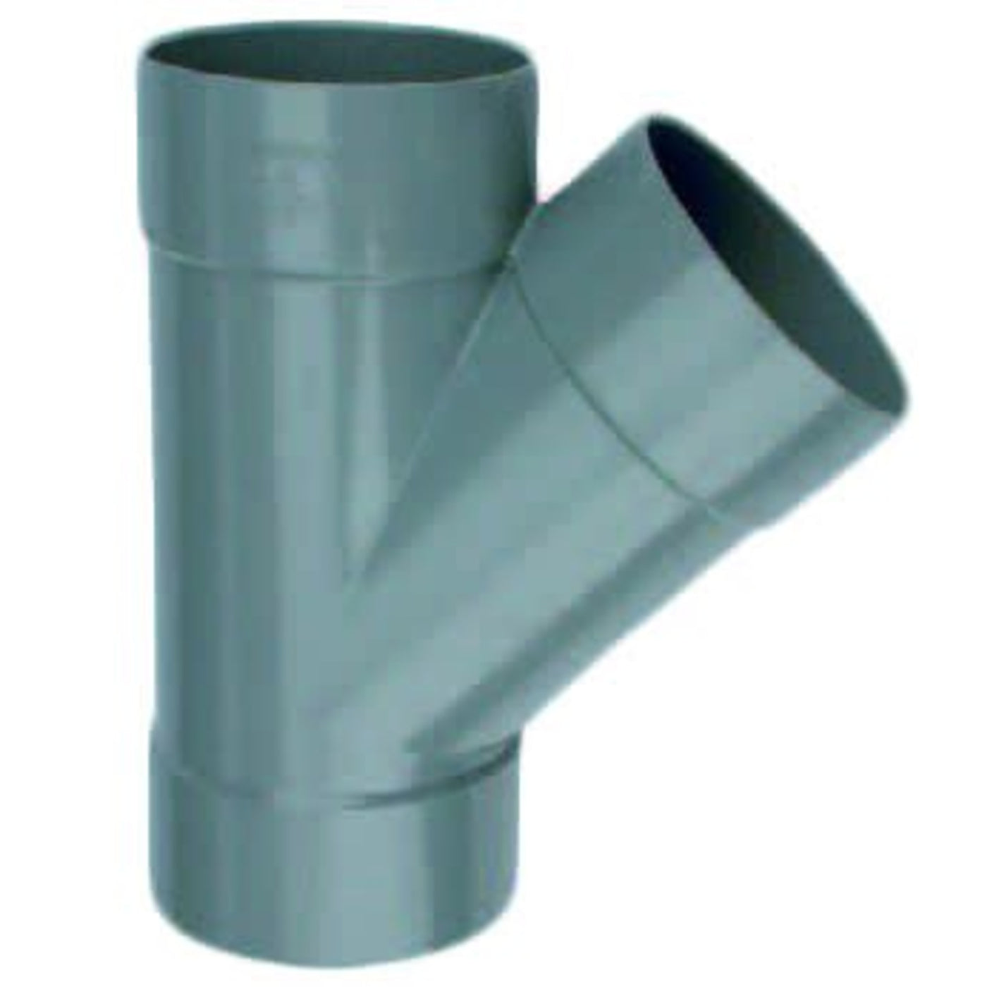 Wavin PVC T-Stuk 45° 3 x mof 40mm - productfoto