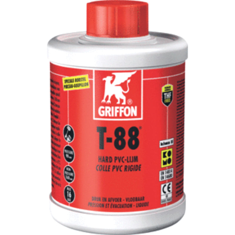 Wildkamp Griffon Lijm T-88 1000 ml - productfoto, PVC Hulpstuk bij Vijvercentrum