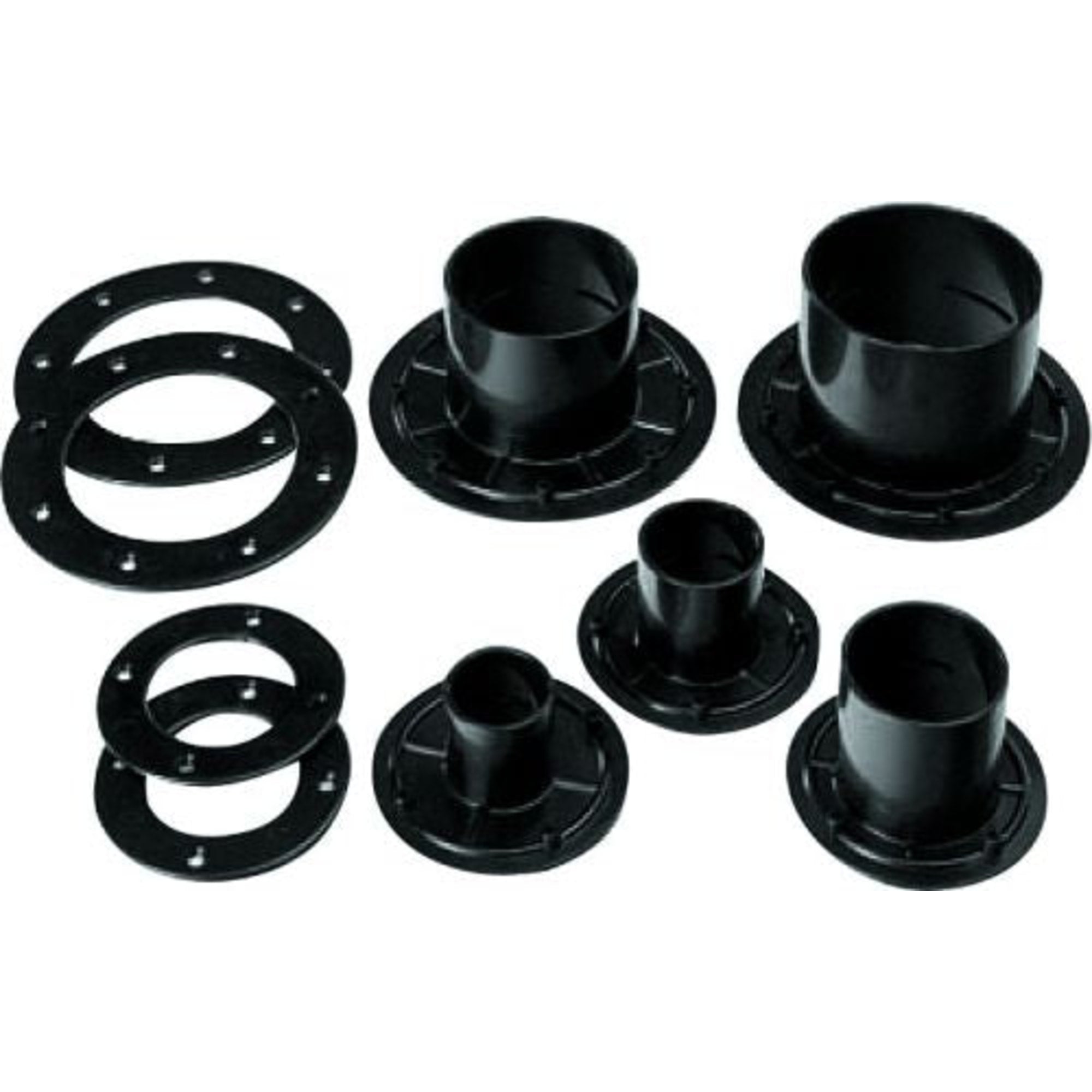Budget tankdoorvoer Ø90mm zwart
