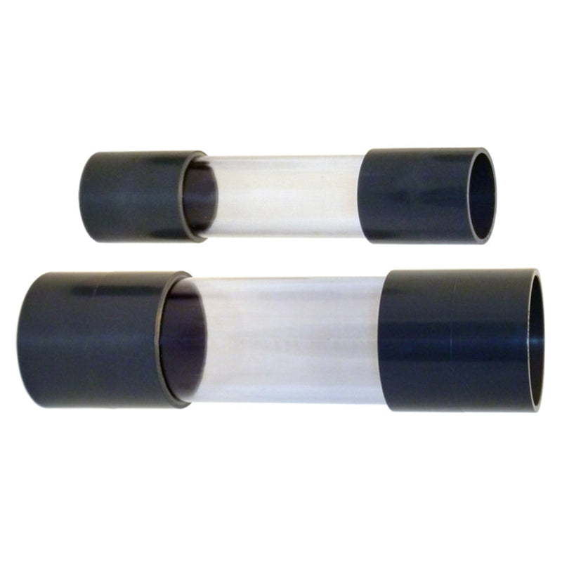 Zichtglas met Lijmmof 63 mm, PVC Hulpstuk bij Vijvercentrum