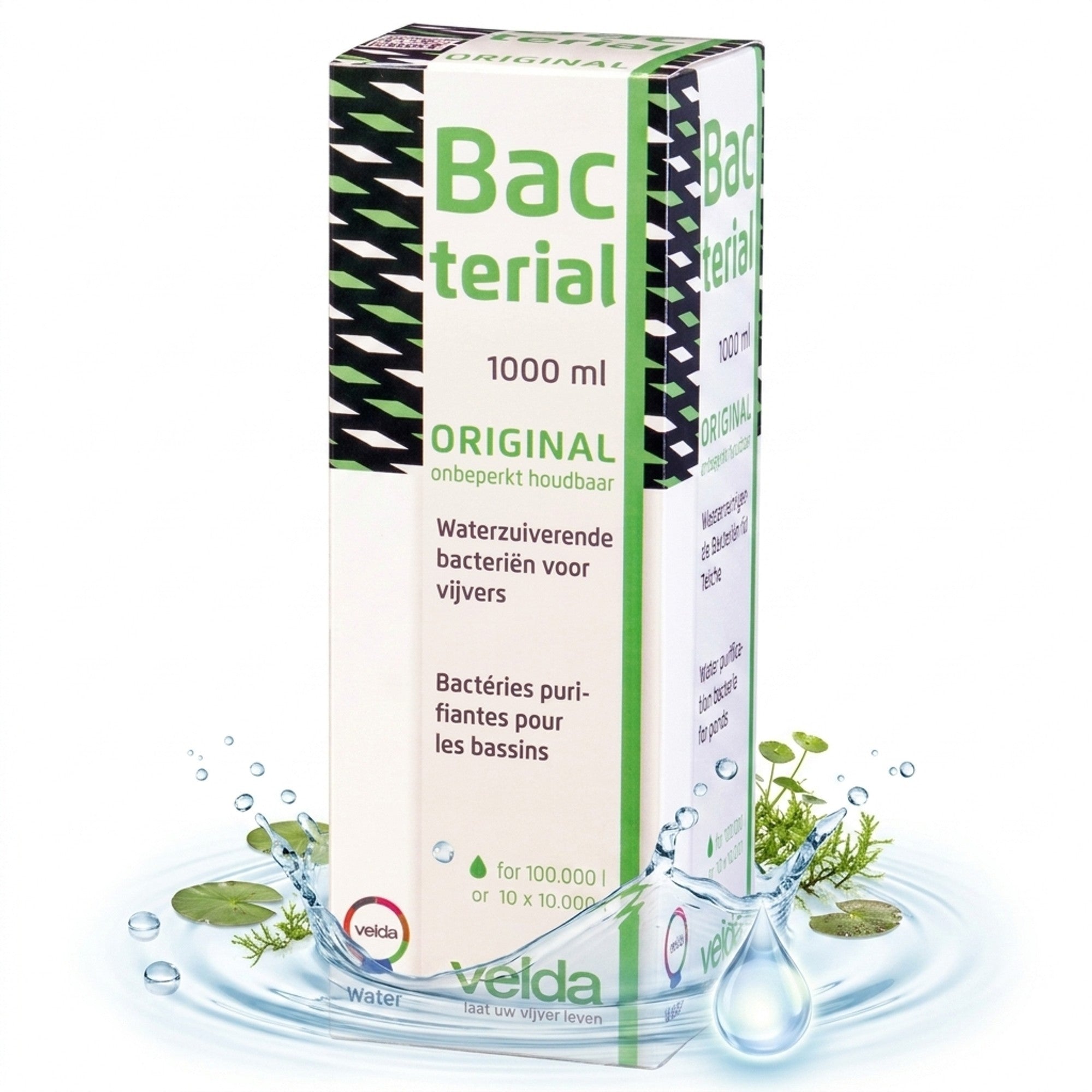 Velda Bacterial 1 liter - Nitrificerende vijverbacterien voor helder vijverwater