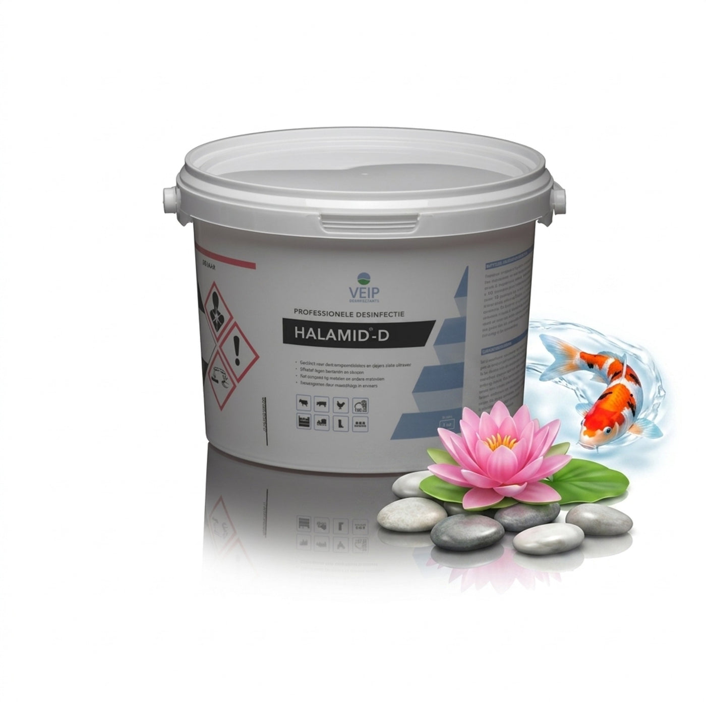 Europond Halamid-D 1 kg - Desinfectiemiddel voor vijvermateriaal en vijverwater