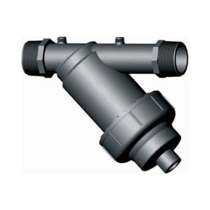 Irritec Irritec Y-filter 2 inch 120 mesh (125 micron) PP met aftap, DIVERSEN bij Vijvercentrum