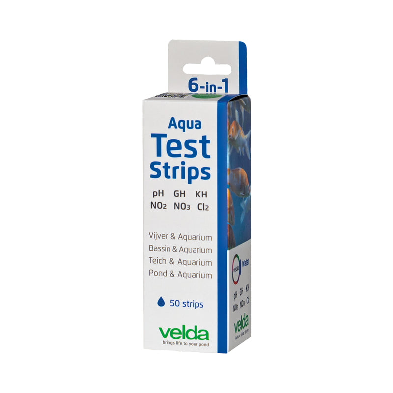 Velda Velda Aqua Test Strips 6 in 1 | Watertest, Watertest bij Vijvercentrum