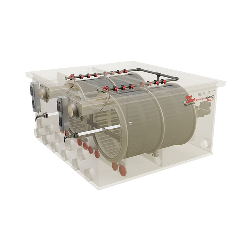 Red Label AquaKing PRO Drum 100/200 XL trommelfilter, productaanzicht 2, afbeelding 2 Vijverfilter