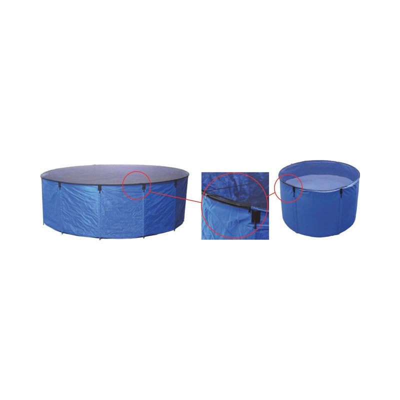 Flexibele koi meettank - opvouwbare bowl voor koikeuring, Koi accessoire bij Vijvercentrum