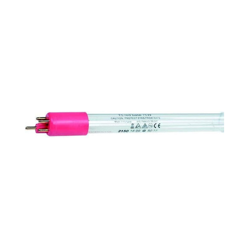 UV-C vervangingslamp Lighttech T5 75W (rood voetje) - voor Dompel, Budget Tech en Flex filters, afbeelding 2 UV-C Vervanglamp