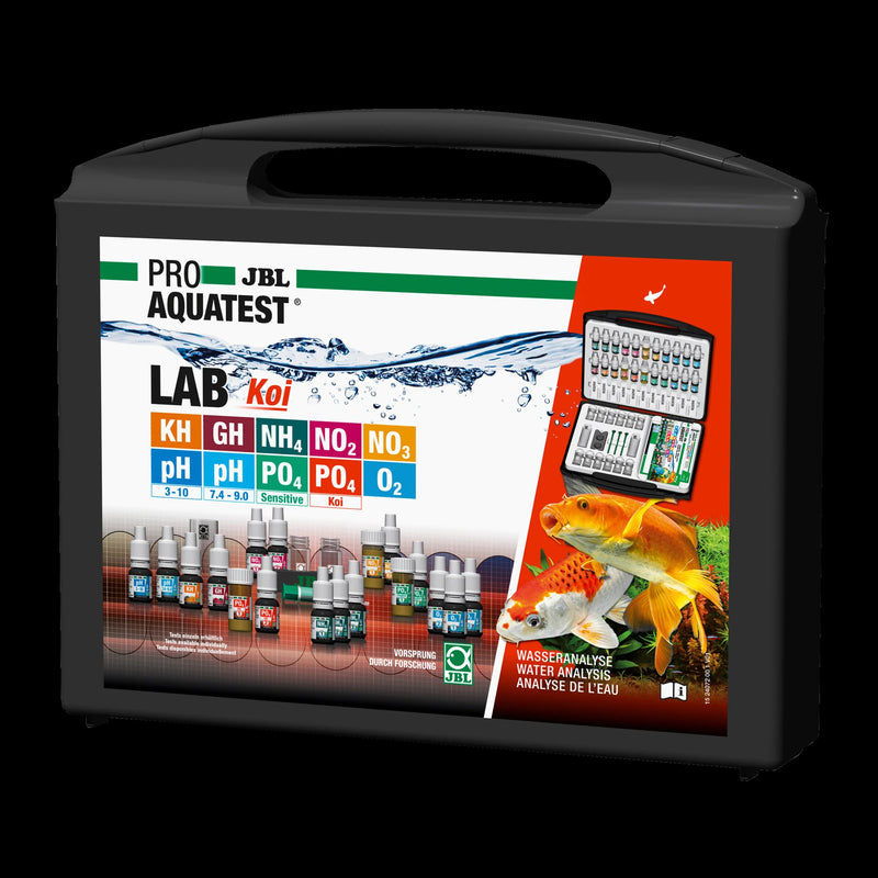 JBL ProAquaTest Lab Koi+ - Testkoffer voor de koivijver, afbeelding 2 Watertest